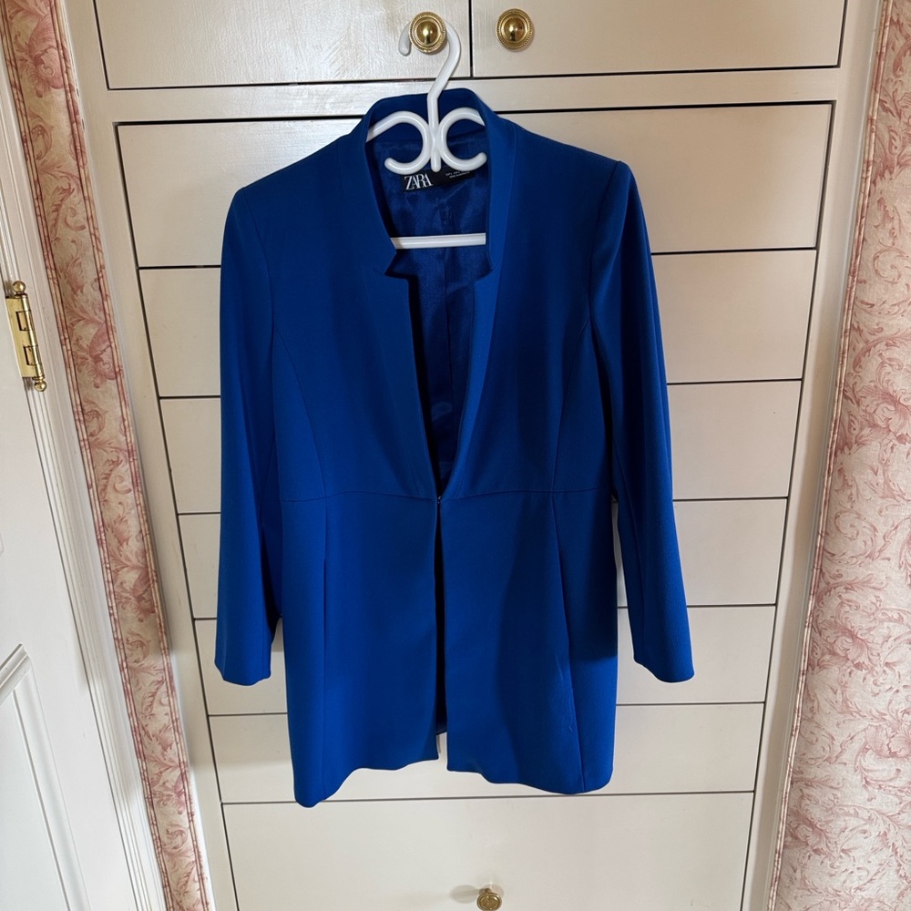 Zara Royal Blue Jacket - Picture 3 of 4